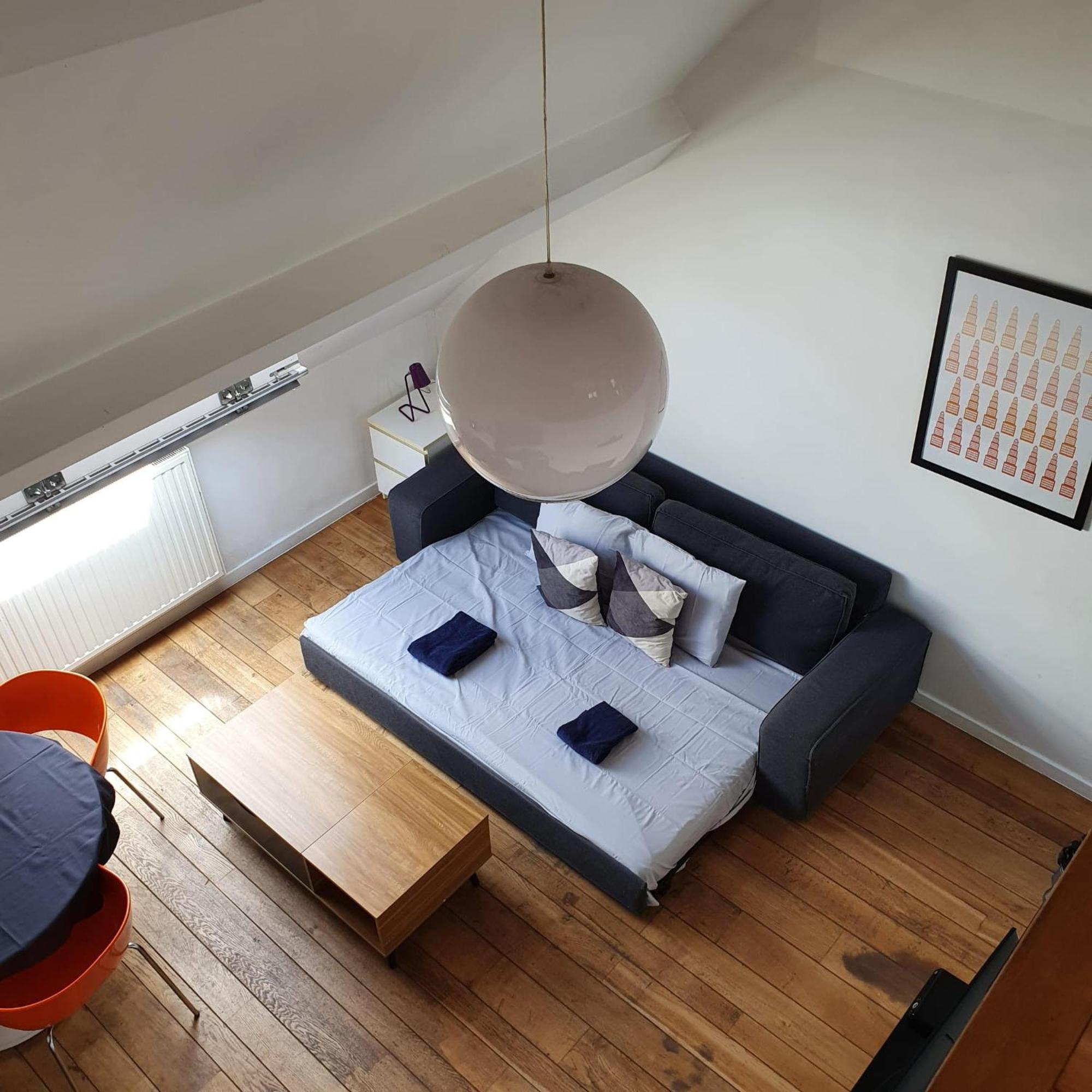 Penthouse Duplex Cosy 2 Chambres Au Coeur De Bruxelles Luaran gambar